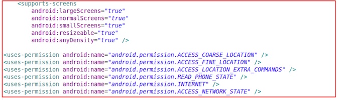 Android Malware Code