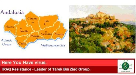 IRAQi Resistance Group - 'Here You Have' Virus 