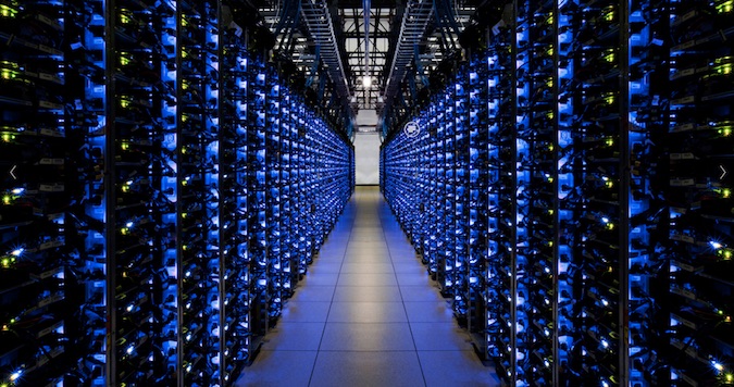 Google Data Center (Image Credit: Google)