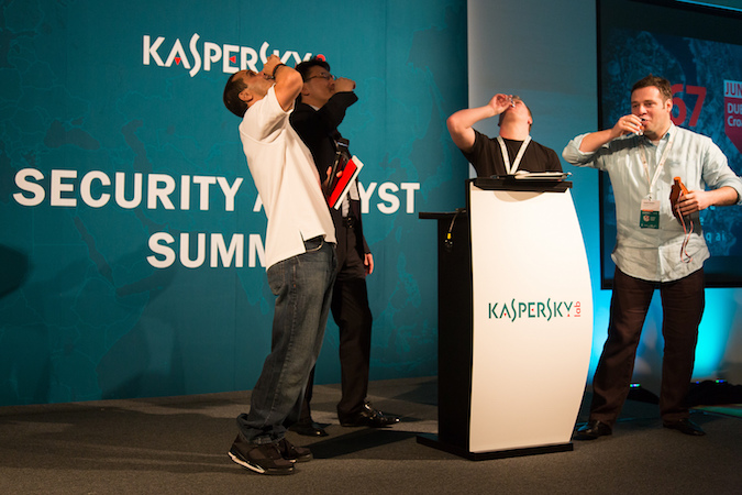 Shots at Kaspersky Security Analyst Summit 2013