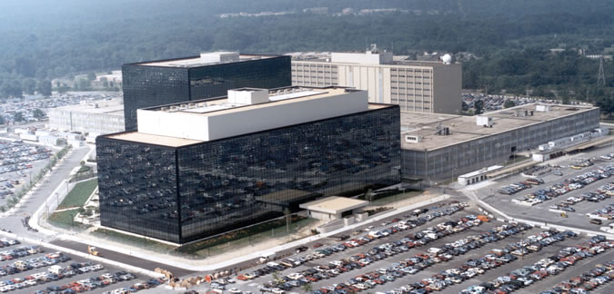 Arial View of NSA Building