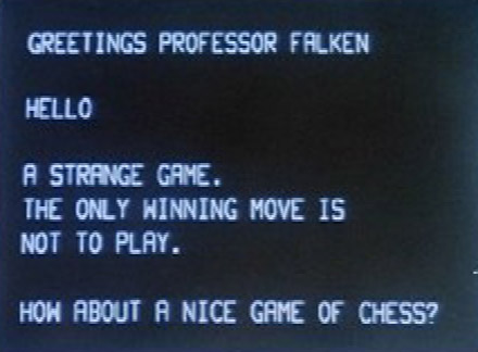 Wargames: Shall We Play a Game?