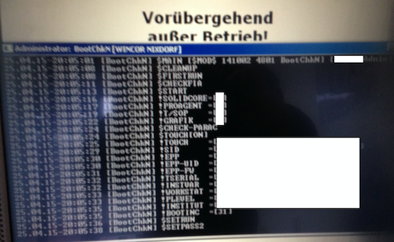 Sparkasse ATM hacked