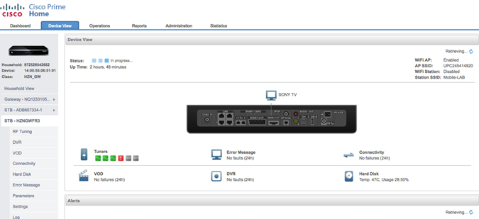 Cisco Prime Home vulnerability