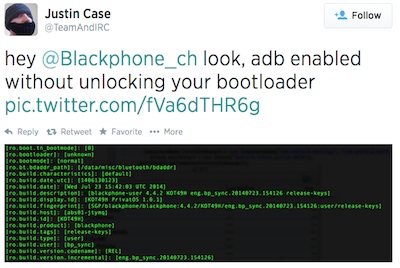 Blackphone Rooted