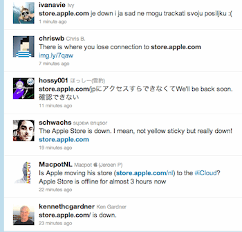 Store.Apple.Com Outage