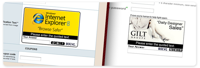CAPTCHA Advertising