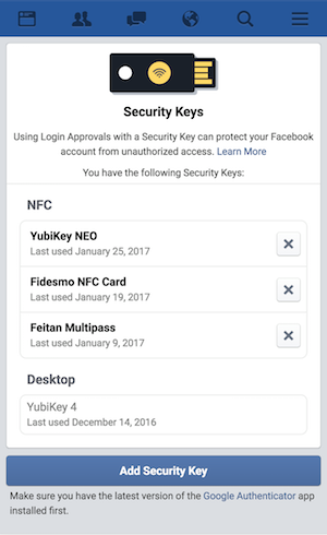 Facebook Security Kits