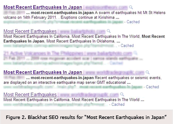 Japan Earthquake Donation Scams