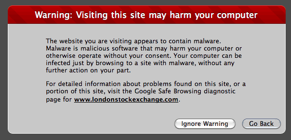 London Stock Exchange Malware