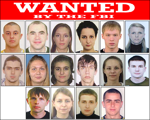Cybercriminals Most Wanted