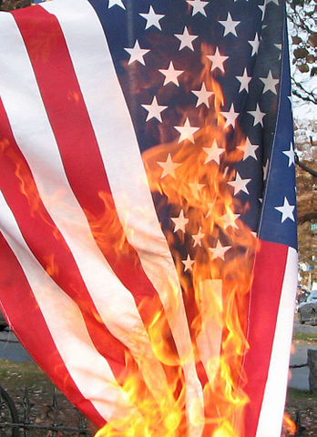 Burning American Flag Used in Shamoon Malware