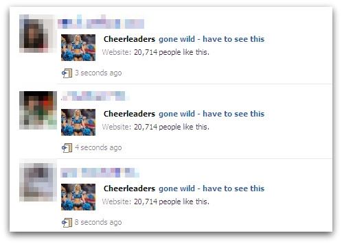 Cheerleaders Gone Wild Facebook