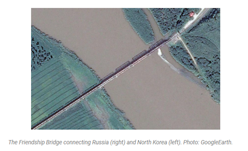 Satellite: Russia and North Korea