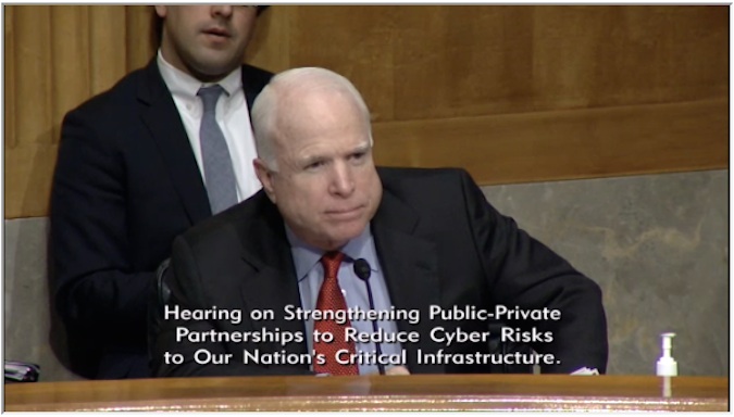 Senate Hearing on Cybersecurity