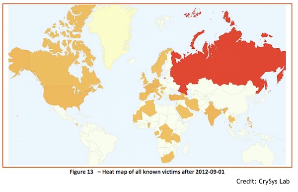 TeamSpy Infection Map