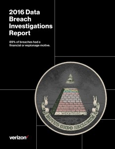 Verizon 2016 Data Breach Investigations Report