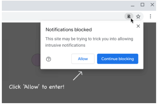 Chrome to block misleading and malicious notifications