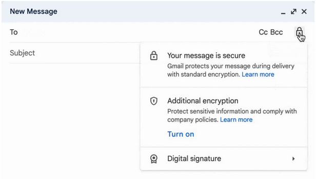 Client-side encryption in Gmail