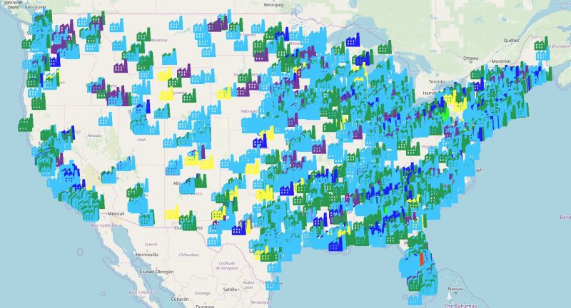 Exposed ICS devices in the United States