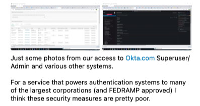 Okta hack claims