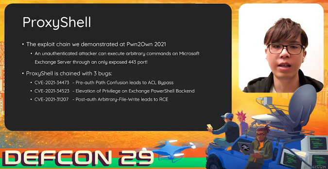 ProxyShell disclosed at DEF CON