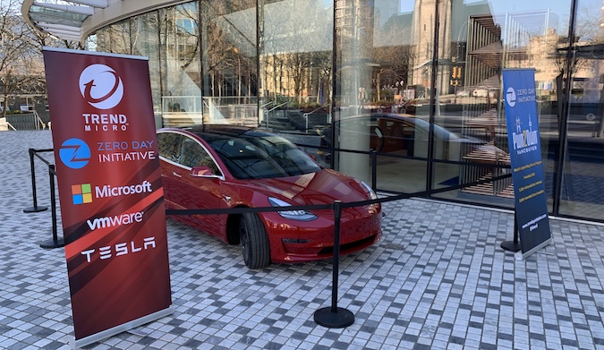 Researchers win Tesla Model 3 at Pwn2Own