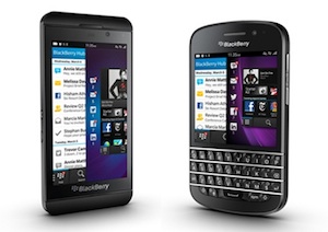BlackBerry Z10 and Q10 Smartphones