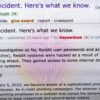 Reddit hacked