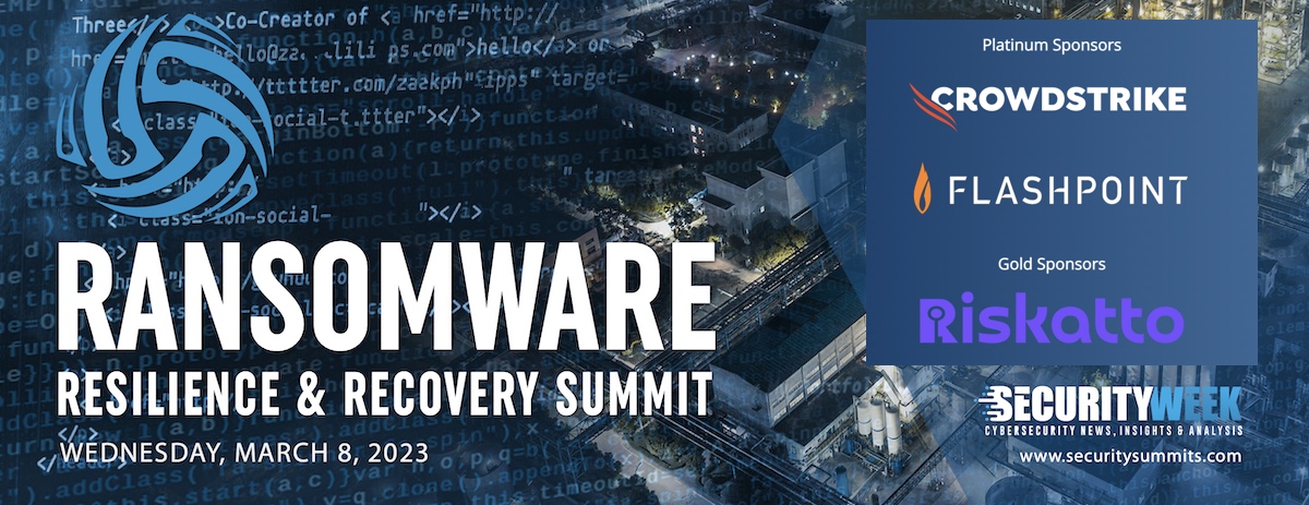 Ransomware Resilience & Recovery Summit