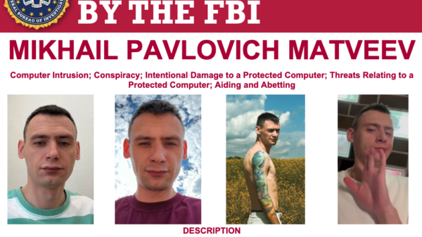 Mikhail Matveev charged for ransomware