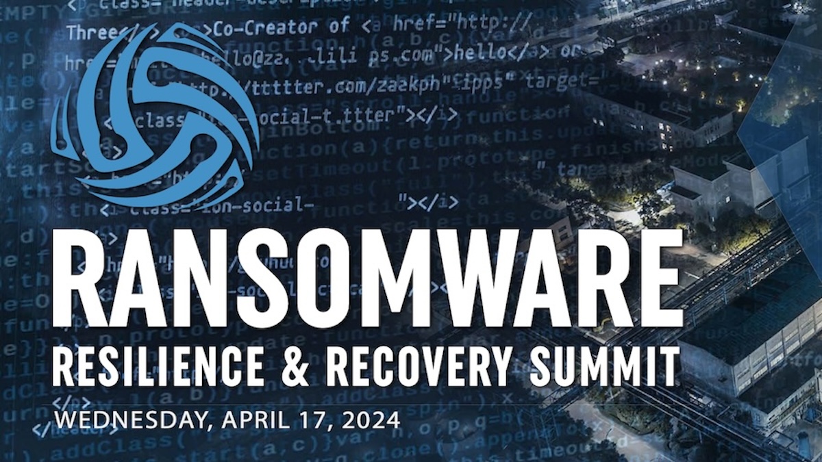 Watch Now Ransomware Resilience & Recovery Summit Sessions Now on Demand SecurityWeek