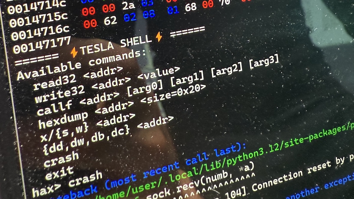 Pwn2Own Tesla charger exploits