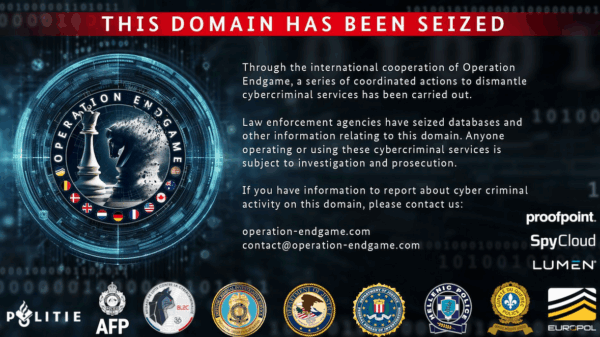 Website seized in Operation Endgame 3.0