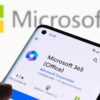 Microsoft Office apps displayed on an Android smartphone screen