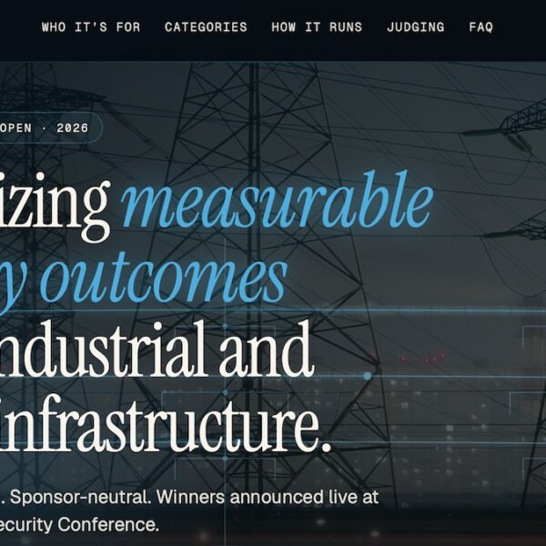 Industrial Cybersecurity Awards