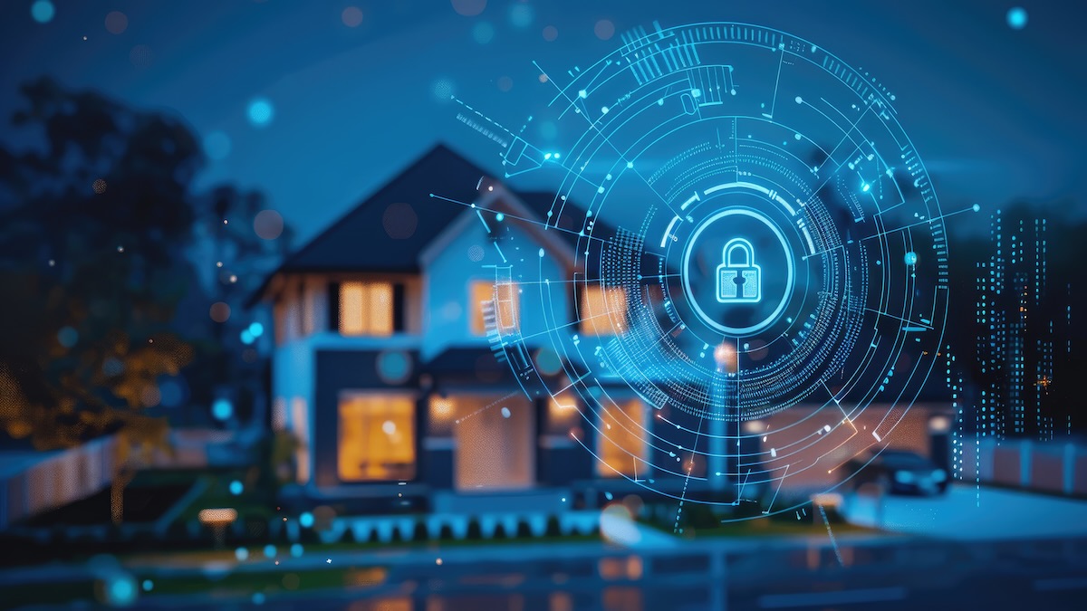 Home security cyberattack