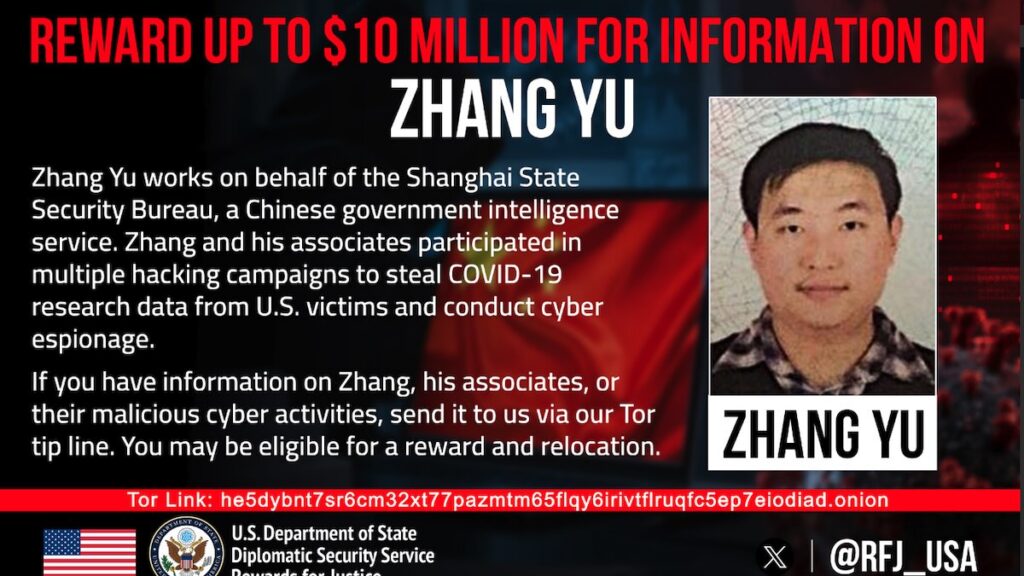 Chinese Hafnium hacker reward