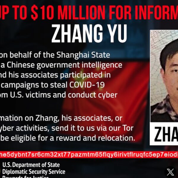 Chinese Hafnium hacker reward